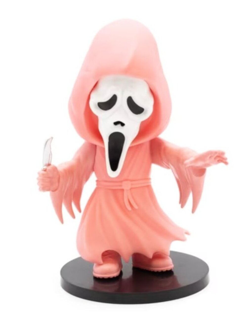 Ghost Face Pink Bobblehead By CultureFly Exclusive Stylized Art Collectible For